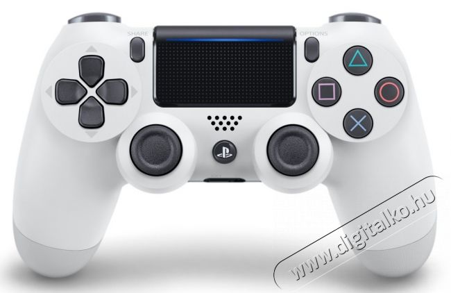 SONY PlayStation 4 (PS4) Dualshock 4 kontroller V2 - fehér Iroda és számítástechnika - Játék konzol - Kontroller - 327960