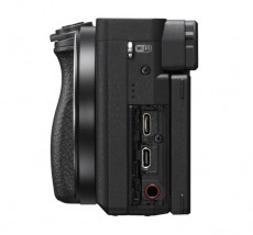 SONY Alpha 6400 + 16-50mm - fekete Fényképezőgép / kamera - MILC cserélhető objektíves kompakt fényképezőgép - 347158