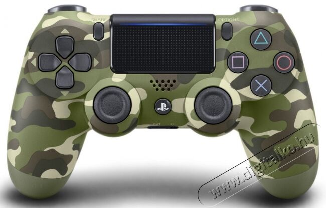 SONY PlayStation 4 (PS4) Dualshock 4 kontroller V2 - zöld terepmintás Iroda és számítástechnika - Játék konzol - Kontroller - 327981