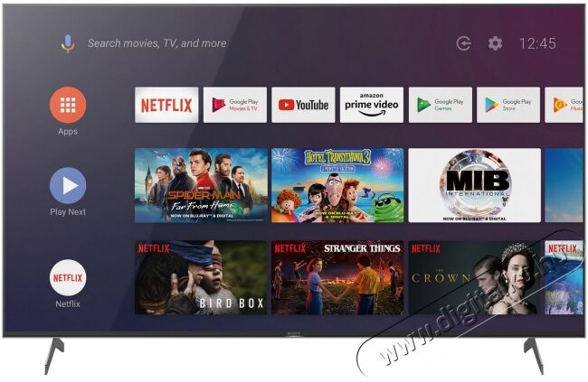 SONY KE55XH9096BAEP Ultra HD Smart LED televízió Televíziók - LED televízió - UHD 4K felbontású - 370439