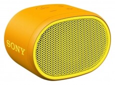 SONY SRS-XB01Y sárga vízálló Bluetooth hangszóró Audio-Video / Hifi / Multimédia - Hordozható, vezeték nélküli / bluetooth hangsugárzó - Hordozható, vezeték nélküli / bluetooth hangsugárzó - 342267