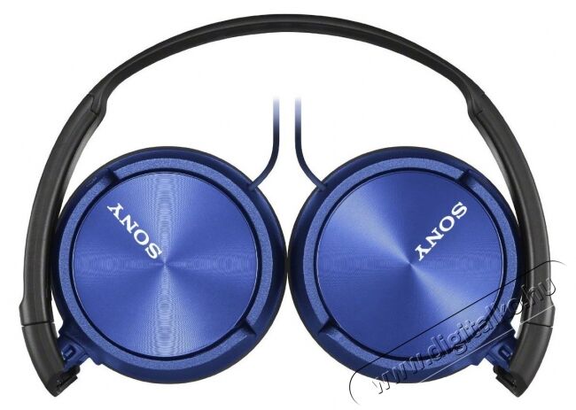 SONY MDR-ZX310APL mikrofonos fejhallgató - kék Audio-Video / Hifi / Multimédia - Fül és Fejhallgatók - Fejhallgató mikrofonnal / headset - 297300