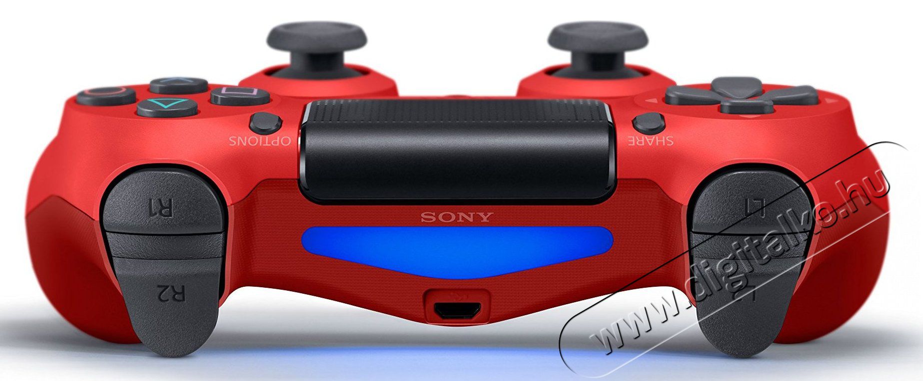 SONY PlayStation 4 (PS4) Dualshock 4 kontroller V2 - piros Iroda és számítástechnika - Játék konzol - Kontroller - 314925