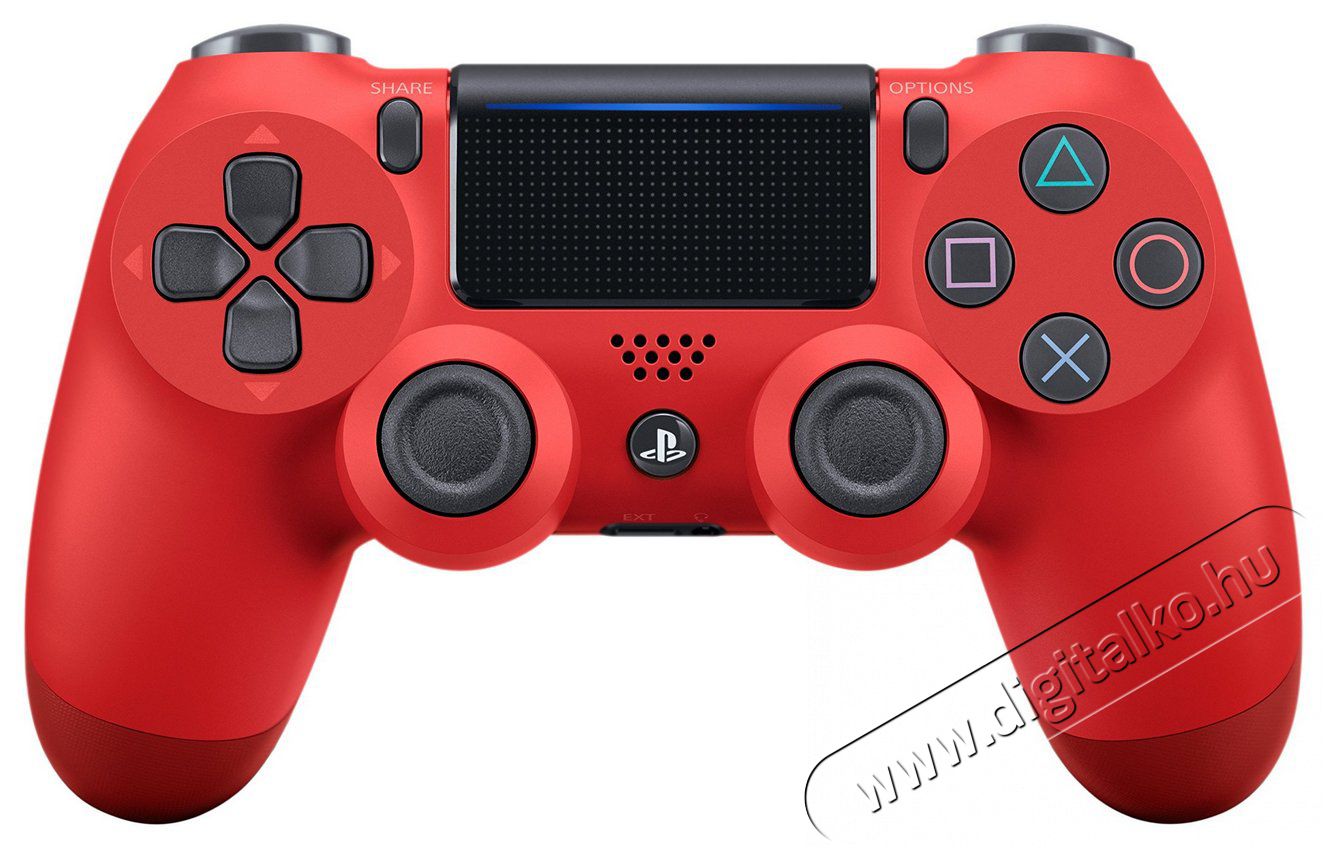 SONY PlayStation 4 (PS4) Dualshock 4 kontroller V2 - piros Iroda és számítástechnika - Játék konzol - Kontroller - 314925