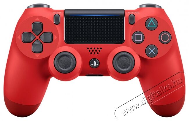 SONY PlayStation 4 (PS4) Dualshock 4 kontroller V2 - piros Iroda és számítástechnika - Játék konzol - Kontroller - 314925