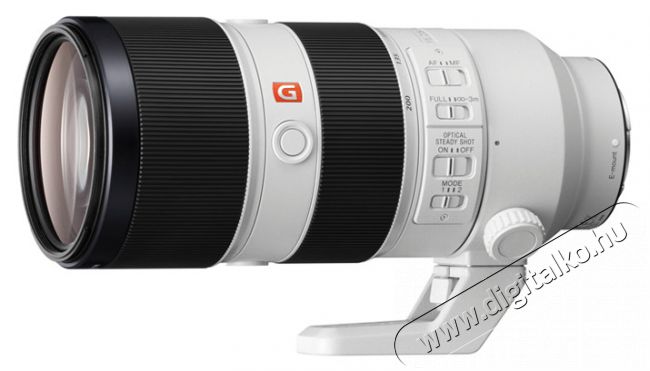 SONY 70-200mm f/2,8 (SEL70200GM) GM OSS - Sony E Fotó-Videó kiegészítők - Objektív - Zoom objektív - 306054
