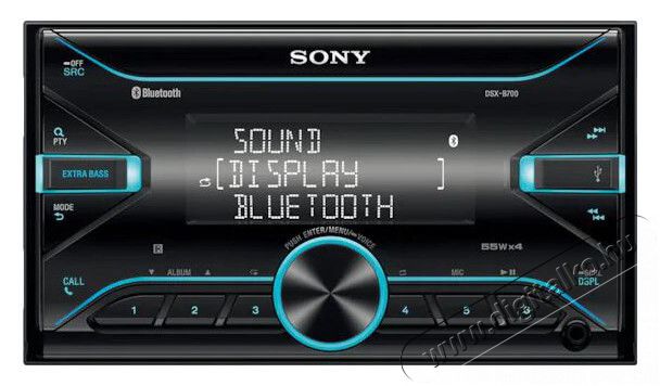 SONY DSXB700 autóhifi fejegység Autóhifi / Autó felszerelés - Autórádió fejegység - Autórádió fejegység - 368303