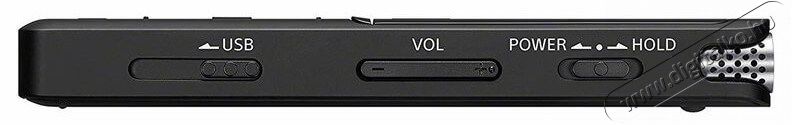 SONY ICDUX570B USB csatlakozós fekete digitális diktafon - 4GB Mobil / Kommunikáció / Smart - Diktafon - Diktafon - 368336