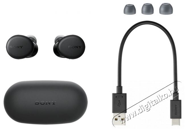 SONY WFXB700B True Wireless Bluetooth f&uuml;lhallgat&oacute; - fekete Audio-Video / Hifi / Multim&eacute;dia - F&uuml;l &eacute;s Fejhallgat&oacute;k - F&uuml;lhallgat&oacute; mikrofonnal / headset - 368296