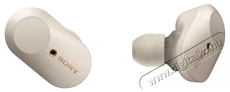 SONY WF1000XM3S True Wireless Bluetooth zajcsökkentős fülhallgató - ezüst Audio-Video / Hifi / Multimédia - Fül és Fejhallgatók - Fülhallgató mikrofonnal / headset - 368312