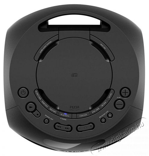 SONY MHC-V02 Bluetooth party hangszóró - fekete Audio-Video / Hifi / Multimédia - Hordozható CD / DVD / Multimédia készülék - Hordozható CD / Multimédia rádiómagnó / Boombox - 368334