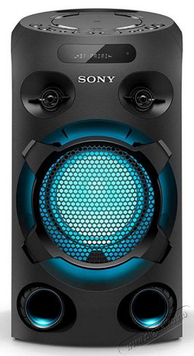SONY MHC-V02 Bluetooth party hangszóró - fekete Audio-Video / Hifi / Multimédia - Hordozható CD / DVD / Multimédia készülék - Hordozható CD / Multimédia rádiómagnó / Boombox - 368334
