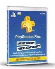 SONY PlayStation Plus 365 előfizetés Iroda és számítástechnika - Játék konzol - Kiegészítő - 366875