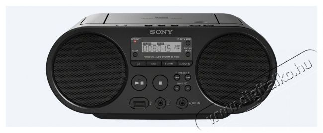 SONY ZSPS50B.CET hordozható rádió Audio-Video / Hifi / Multimédia - Rádió / órás rádió - Hordozható, zseb-, táska rádió - 373064