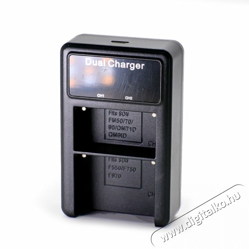 SONY NP-F akkumul&aacute;tor t&ouml;ltő (ut&aacute;ngy&aacute;rtott) Akkuk &eacute;s t&ouml;ltők - Li-ion akkumul&aacute;tor &eacute;s t&ouml;ltő (ut&aacute;ngy&aacute;rtott) - T&ouml;ltő - 766