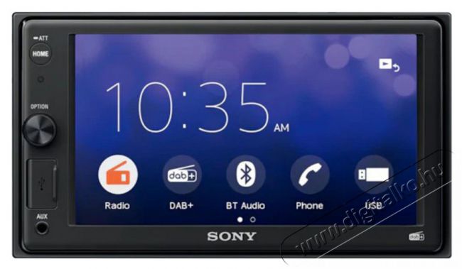 SONY XAV1500 6,2 LCD-s Bluetooth/USB/FM multimédiás autóhifi fejegység Autóhifi / Autó felszerelés - Autórádió fejegység - Autórádió fejegység - 368304