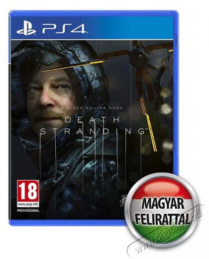 SONY Death Stranding (magyar felirat) PS4 játékszoftver Iroda és számítástechnika - Játék konzol - Playstation 4 (PS4) játék - 385034