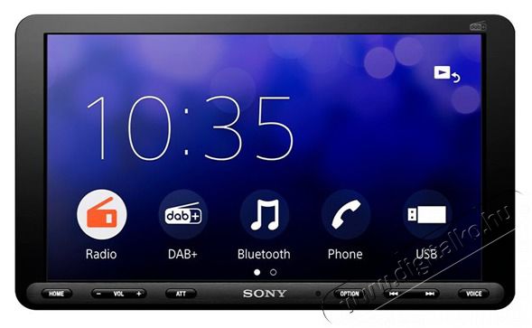 SONY XAVAX8150NA 22,7 cm-es (8,95) WebLink-trade multimédiás autóhifi fejegység Autóhifi / Autó felszerelés - Autóhifi erősítő - 384757