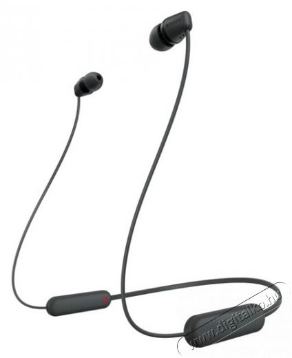 SONY WIC100B Bluetooth fekete fülhallgató Audio-Video / Hifi / Multimédia - Fül és Fejhallgatók - Fülhallgató mikrofonnal / headset - 398050