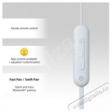 SONY WIC100W.CE7 vezeték nélküli fülhallgató Audio-Video / Hifi / Multimédia - Fül és Fejhallgatók - Fülhallgató - 401175