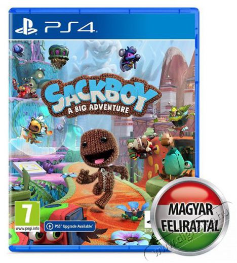 SONY Sackboy: A Big Adventure (magyar felirat) PS4 játékszoftver Iroda és számítástechnika - Játék konzol - Playstation 4 (PS4) játék - 385737