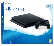 SONY PlayStation 4 Slim 500GB fekete konzol Iroda és számítástechnika - Játék konzol - Playstation 4 (PS4) konzol - 439406