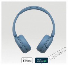SONY WHCH520L.CE7 Bluetooth kék fejhallgató Audio-Video / Hifi / Multimédia - Fül és Fejhallgatók - Fejhallgató - 462310