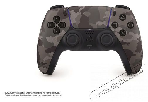 SONY PlayStation 5 DualSense Grey Camouflage vezet&eacute;k n&eacute;lk&uuml;li kontroller Iroda &eacute;s sz&aacute;m&iacute;t&aacute;stechnika - J&aacute;t&eacute;k konzol - Kontroller - 465080