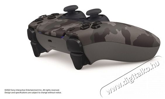 SONY PlayStation 5 DualSense Grey Camouflage vezet&eacute;k n&eacute;lk&uuml;li kontroller Iroda &eacute;s sz&aacute;m&iacute;t&aacute;stechnika - J&aacute;t&eacute;k konzol - Kontroller - 465080