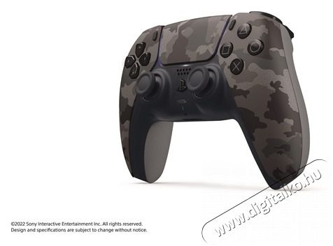 SONY PlayStation 5 DualSense Grey Camouflage vezet&eacute;k n&eacute;lk&uuml;li kontroller Iroda &eacute;s sz&aacute;m&iacute;t&aacute;stechnika - J&aacute;t&eacute;k konzol - Kontroller - 465080