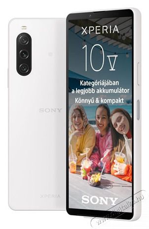 SONY Xperia 10 V 6,1 5G 6/128GB DualSIM feh&eacute;r okostelefon Egy&eacute;b - Nem forgalmazzuk ! - 478572