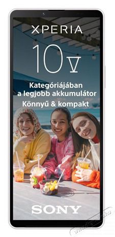 SONY Xperia 10 V 6,1 5G 6/128GB DualSIM feh&eacute;r okostelefon Egy&eacute;b - Nem forgalmazzuk ! - 478572