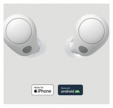 SONY WFC700NW.CE7 True Wireless Bluetooth zajszürős fehér fülhallgató Audio-Video / Hifi / Multimédia - Fül és Fejhallgatók - Fülhallgató - 475843