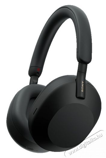 SONY WH-1000XM5 Bluetooth fekete fejhallgató Audio-Video / Hifi / Multimédia - Fül és Fejhallgatók - Fejhallgató - 479937