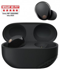 SONY WF1000XM5B.CE7 vezeték nélküli zajszűrős fülhallgató, fekete Audio-Video / Hifi / Multimédia - Fül és Fejhallgatók - Fülhallgató - 495726