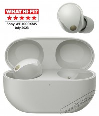 SONY WF1000XM5S.CE7 vezeték nélküli zajszűrős fülhallgató, ezüst Audio-Video / Hifi / Multimédia - Fül és Fejhallgatók - Fülhallgató - 495725
