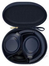 SONY WH1000XM4L Vezeték nélküli fülhallgató, Bluetooth, Zajszűrés, Mikrofon, Kék Audio-Video / Hifi / Multimédia - Fül és Fejhallgatók - Fejhallgató - 495746