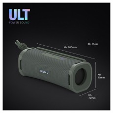 SONY SRSULT10H.CE7 ULT FIELD 1 hordozható vezeték nélküli szürkészöld Bluetooth hangszóró Audio-Video / Hifi / Multimédia - Hordozható, vezeték nélküli / bluetooth hangsugárzó - Hordozható, vezeték nélküli / bluetooth hangsugárzó - 496595