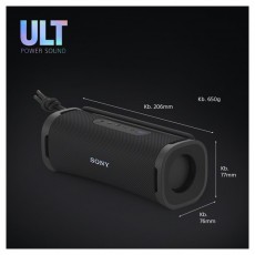 SONY SRSULT10B.CE7 ULT FIELD 1 hordozható vezeték nélküli fekete Bluetooth hangszóró Audio-Video / Hifi / Multimédia - Hordozható, vezeték nélküli / bluetooth hangsugárzó - Hordozható, vezeték nélküli / bluetooth hangsugárzó - 497835