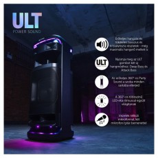 SONY SRSULT1000.CEL ULT TOWER 10 Ultimate Bluetooth party hangszóró vezeték nélküli mikrofonnal Audio-Video / Hifi / Multimédia - Party / DJ termék - Party termék - 500138
