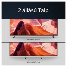 SONY 55 KD55X80LAEP 4K UHD Smart LED TV Televíziók - LED televízió - UHD 4K felbontású - 501529