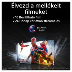 SONY 65 XR65A80LAEP 4K UHD Smart OLED TV Televíziók - OLED televízió - UHD 4K felbontású - 501526