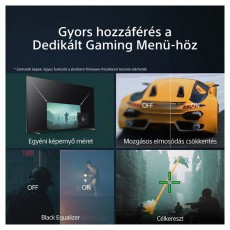 SONY 65 XR65A80LAEP 4K UHD Smart OLED TV Televíziók - OLED televízió - UHD 4K felbontású - 501526