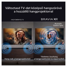 SONY 77 K77XR80PAEP 4K UHD Smart OLED TV Televíziók - OLED televízió - UHD 4K felbontású - 501530