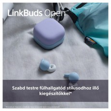 SONY HACL910SV.WW Linkbuds Open fülhallgatóhoz lila illeszkedést segítő légpárnás tartórész Audio-Video / Hifi / Multimédia - Fül és Fejhallgatók - Fülhallgató kiegészítő - 507477