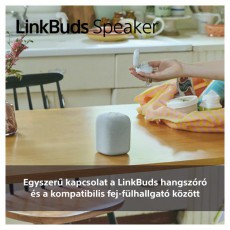 SONY SRS-LS1 LinkBuds fekete hordozható Bluetooth hangszóró Audio-Video / Hifi / Multimédia - Fül és Fejhallgatók - Fülhallgató - 507464
