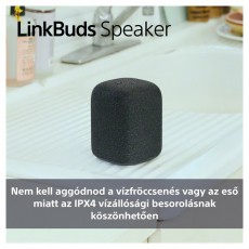 SONY SRS-LS1 LinkBuds fekete hordozható Bluetooth hangszóró Audio-Video / Hifi / Multimédia - Fül és Fejhallgatók - Fülhallgató - 507464