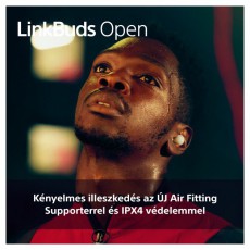 SONY WF-L910 Linkbuds Open True Wireless Bluetooth lila f&uuml;lhallgat&oacute; Audio-Video / Hifi / Multim&eacute;dia - F&uuml;l &eacute;s Fejhallgat&oacute;k - F&uuml;lhallgat&oacute; - 507471