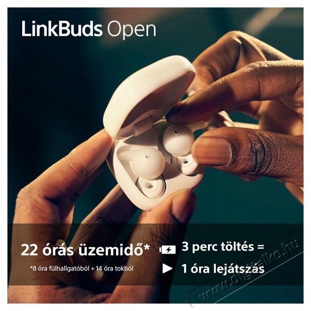 SONY WF-L910 Linkbuds Open True Wireless Bluetooth lila f&uuml;lhallgat&oacute; Audio-Video / Hifi / Multim&eacute;dia - F&uuml;l &eacute;s Fejhallgat&oacute;k - F&uuml;lhallgat&oacute; - 507471