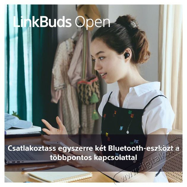 SONY WF-L910 Linkbuds Open True Wireless Bluetooth lila f&uuml;lhallgat&oacute; Audio-Video / Hifi / Multim&eacute;dia - F&uuml;l &eacute;s Fejhallgat&oacute;k - F&uuml;lhallgat&oacute; - 507471